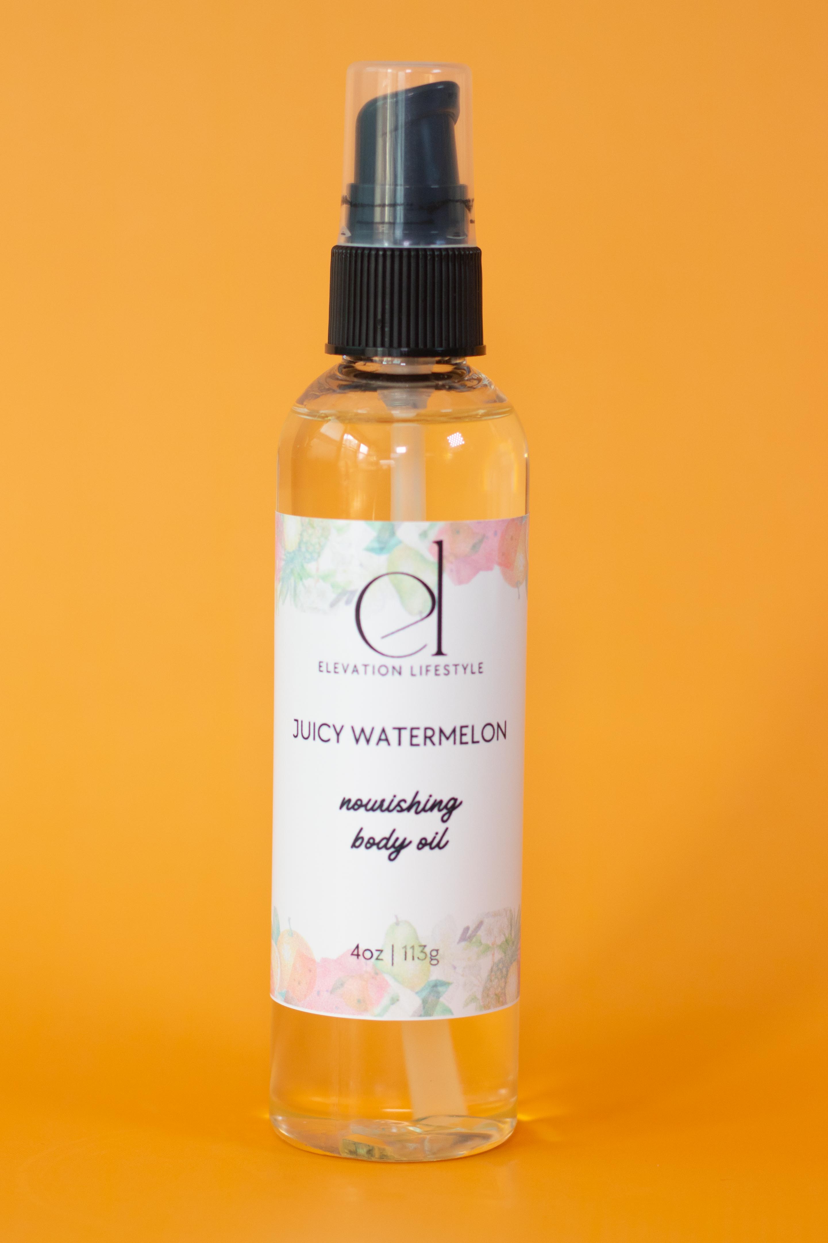 Wholesale 4oz popular Nourishing Body Oil